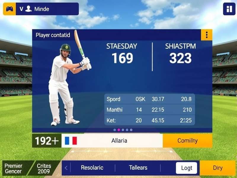 Premier Cricket Legends gameplay screenshot